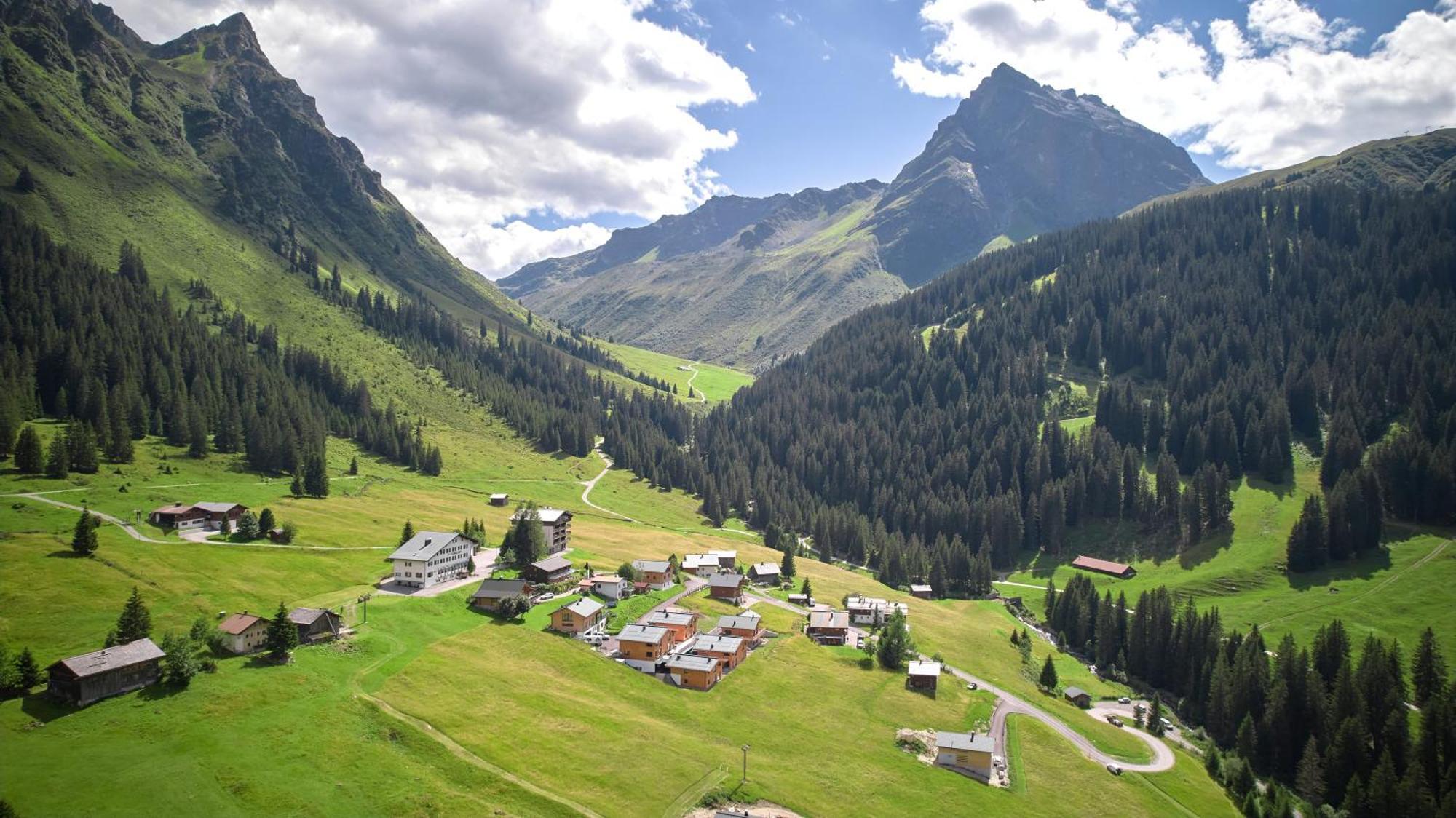 גרגלן Alm-Lodges Montafon By Pferd Auf Wolke מראה חיצוני תמונה